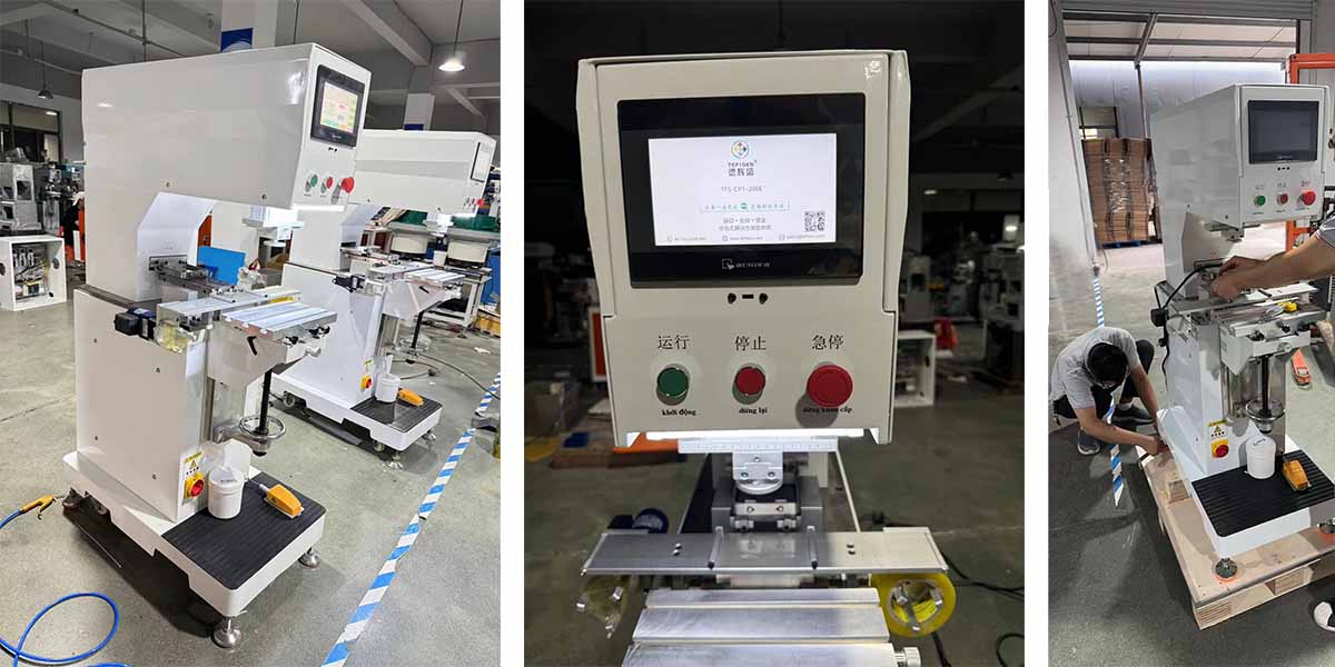 fully automatic single-color servo pad printing machine