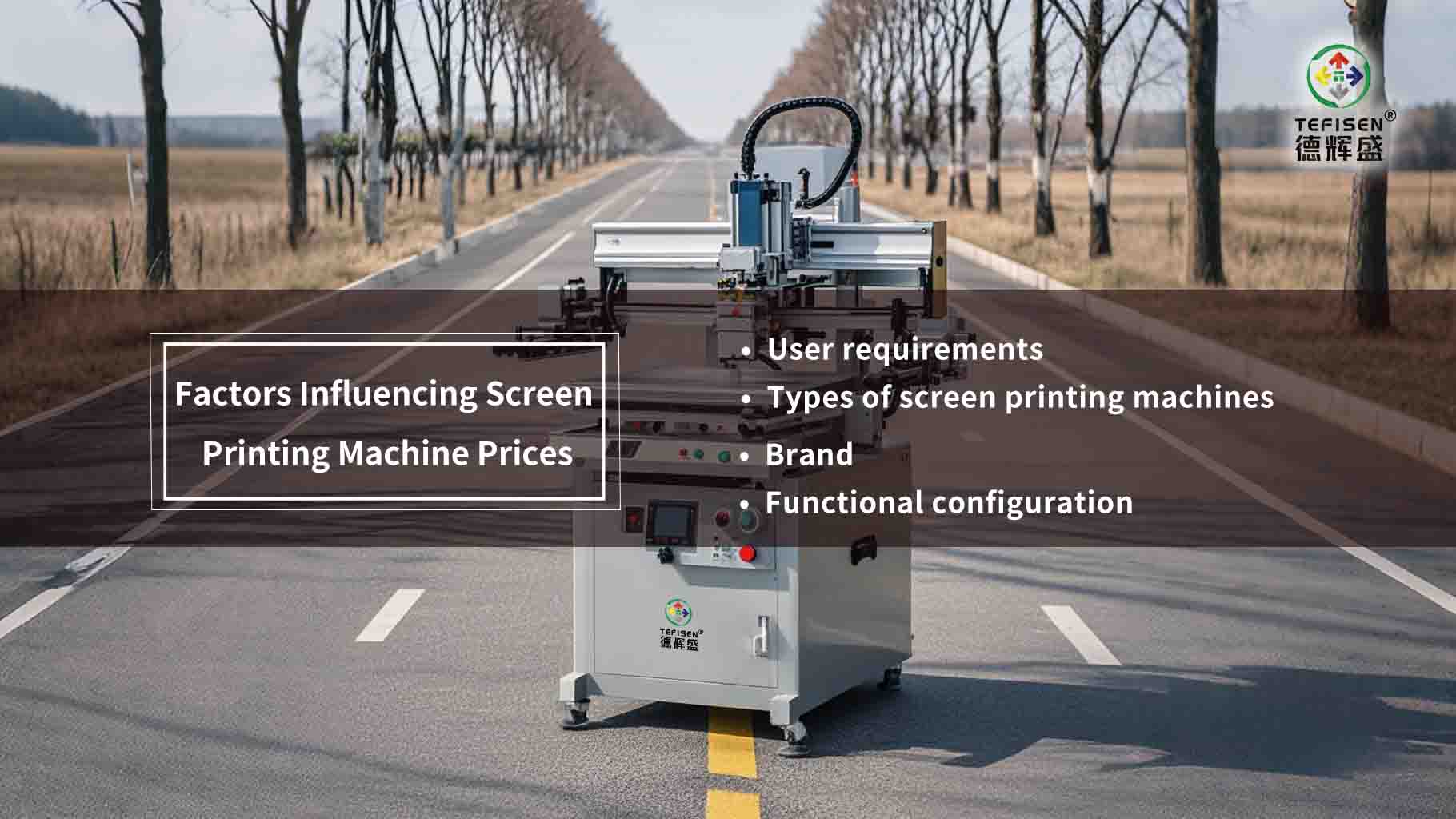 a Screen Printing Machine Cost